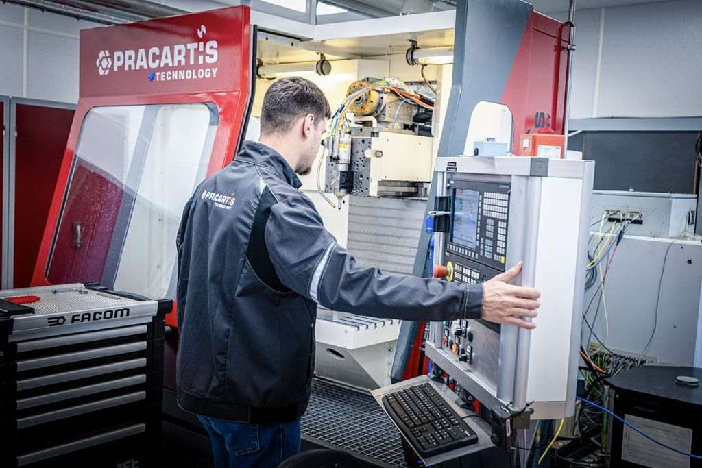 PRACARTIS Technology - Essais usinage instrumentée - Analyse & mesures